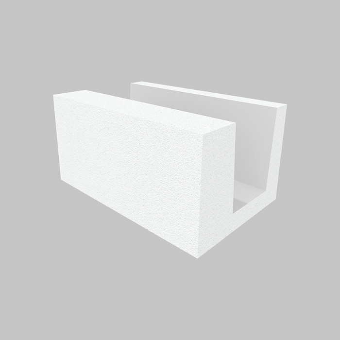 Газобетонный U-блок ISTKULT 250 мм | длиной 625 мм